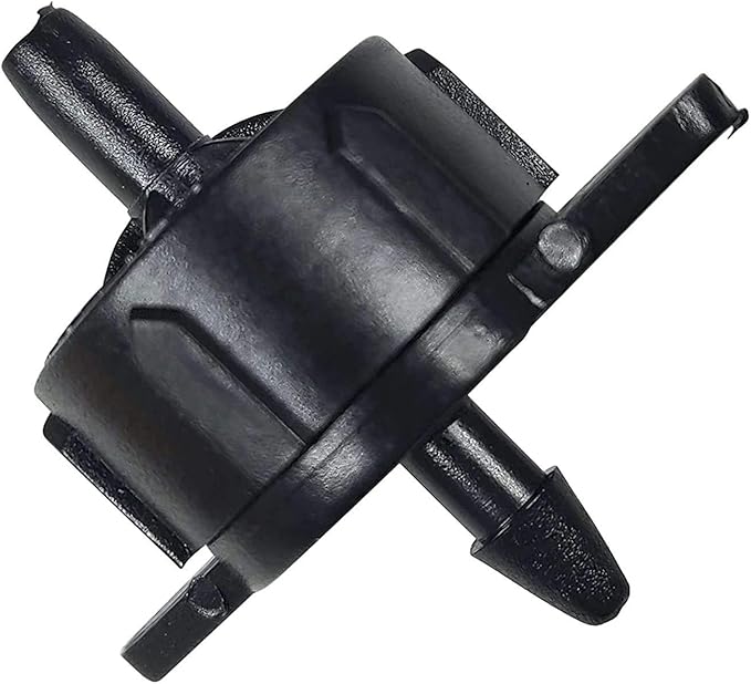 One Stop Outdoor (50-Pack) - 1 Gallon Per Hour Pressure Compensating Drip Emitters - Black Premium Drippers for Drip Irrigation (1 Gallon Per Hour)