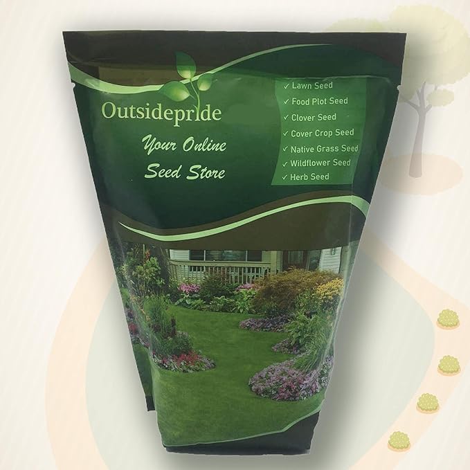 Outsidepride 5 lb. Seeds Annual White Mustard Cover Crop Seed for Planting