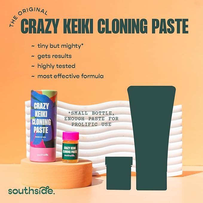 Keiki Cloning Paste by Southside Plants - Miracle Growth for Orchids & Houseplants - Generate New Life with Cytokinin, Hormones & Vitamins - 0.25oz