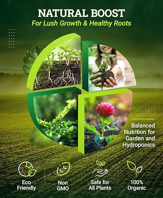 FoxFarm BushDoctor Sledgehammer - Rinse Formula with Yucca Saponin, Clears Fertilizer Buildup, Enhances Root Moisture Absorption - Perfect for Hydroponic and Soil Application (Gallon)