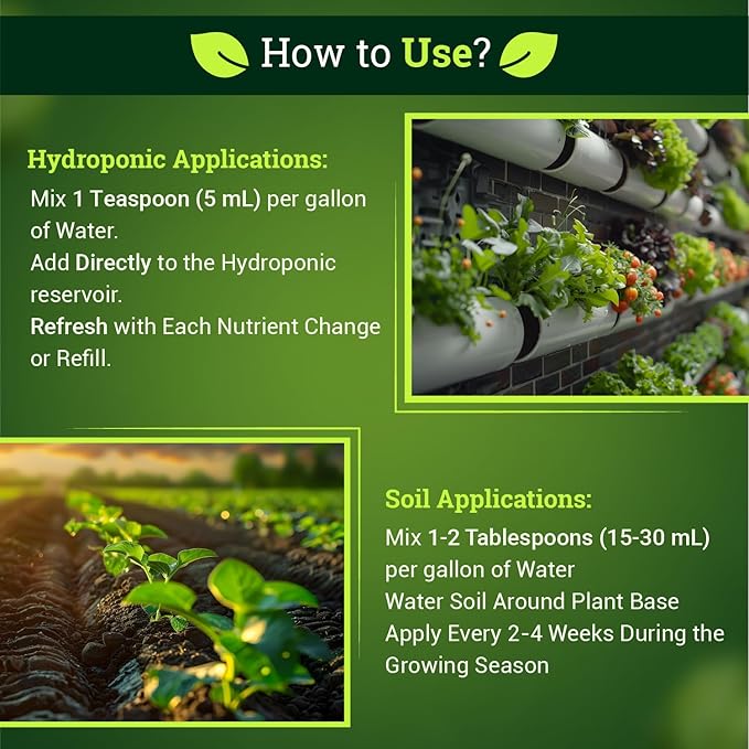 FoxFarm Bushdoctor Kelp Me Kelp You Fertilizer, Liquid Seaweed Extract for Plants, Vegetables, & Flowers - Promotes Root Growth & Soil Health - Perfect for Hydroponics & Soil, NPK 0.5-0-0.5 (Quart)