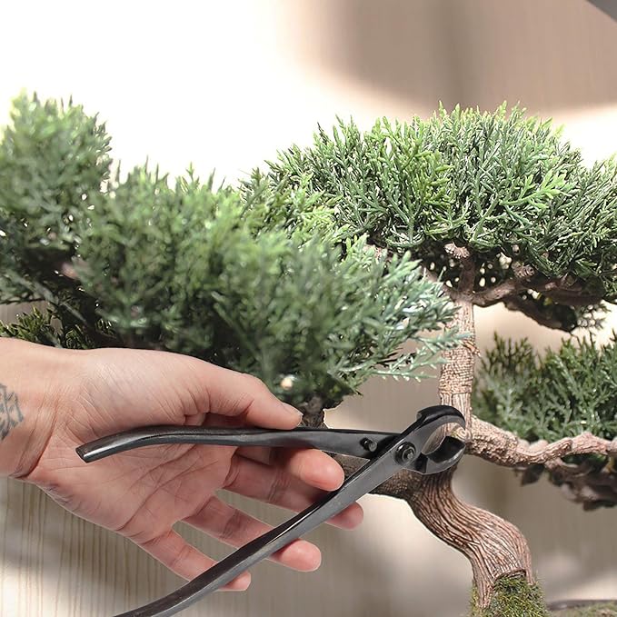 BambooMN Bonsai Basics Set - 8" Knob Cutter and 7.2" Trimming Shear - 3 Sets
