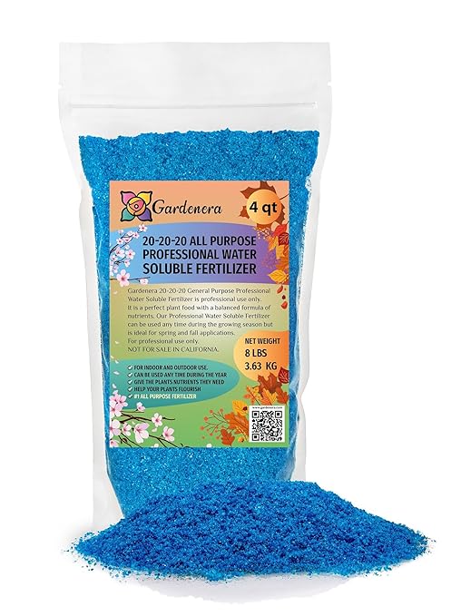 20-20-20 Premium All-Purpose Fertilizer - Boost Biomass and Enhance Leaf Color